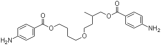 Poly(tetramethylene-3-methyltetramethylene ether)glycol bis(4-aminobenzoate)