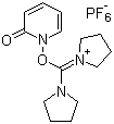 O-(1,2-Dihydro-2-oxo-1-pyridyl)-N,N,N′,N′-bis(tetramethylene)uronium hexafluorophosphate