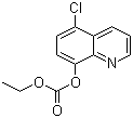 Carbonic acid 5-chloro-8-quinolyl ethyl ester