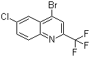 4-BROMO-6-CHLORO-2-(TRIFLUOROMETHYL)QUINOLINECAS