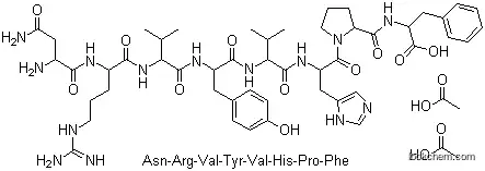 Molecular Structure of 20071-00-5 (Angiotensin acetate)