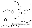 Molecular Structure of 20219-33-4 (TANTALUM(V) TETRAETHOXIDE 2,4-PENTANEDIONATE)