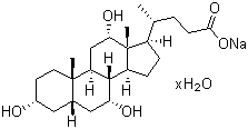 sodium,(4R)-4-[(3R,5S,7R,8R,9S,10S,12S,13R,14S,17R)-3,7,12-trihydroxy-10,13-dimethyl-2,3,4,5,6,7,8,9,11,12,14,15,16,17-tetradecahydro-1H-cyclopenta[a]phenanthren-17-yl]pentanoate,hydrate