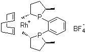 (-)-1,2-Bis[(2R,5R)-dimethylphospholano]benzene(cyclooctadiene)rhodium(I) tetrafluoroborate(CAS#210057-23-1)