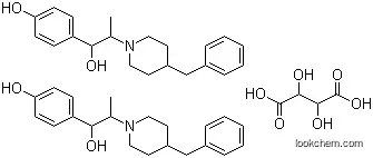 Molecular Structure of 23210-58-4 (IFENPRODIL HEMITARTRATE)