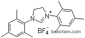 Molecular Structure of 245679-18-9 (1,3-Bis(2,4,6-trimethylphenyl)-4,5-dihydroimidazolium tetrafluoroborate)