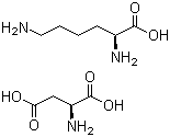 (2s)-2-aminobutanedioic Acid;(2s)-2,6-diaminohexanoic Acid