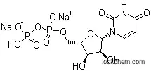 Molecular Structure of 27821-45-0 (Uridine-5'-diphosphoglucose disodium salt)