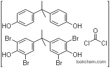 Molecular Structure of 32844-27-2 (Carbonic dichloride, polymer with 4,4-(1-methylethylidene)bis2,6-dibromophenol and 4,4-(1-methylethylidene)bisphenol)