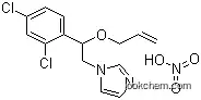 Molecular Structure of 33586-66-2 (Imazalil nitrate)