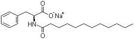 N-Dodecanoyl-phenlyalanine mono sodium salt 37869-82-2