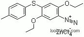 Molecular Structure of 38656-51-8 (2,5-Diethoxy-4-[(4-methylphenyl)thio]-benzenediazonium tetrachlorozincate)