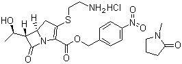Thienamycin p-nitrobenzyl ester, N-methylpyrrolidinone HCl