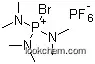 Molecular Structure of 50296-37-2 (Bromotris(dimethylamino)phosphonium hexafluorophosphate)
