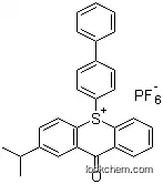 Molecular Structure of 591773-92-1 (10-[1,1'-Biphenyl]-4-yl-2-(1-methylethyl)-9-oxo-9H-thioxanthenium hexafluorophosphate)