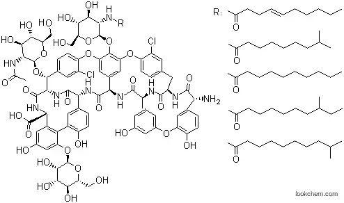 Molecular Structure of 61036-64-4 (Teicoplanin A2)