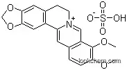 Molecular Structure of 633-66-9 (BERBERINE ACID SULFATE)