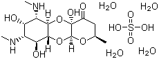 Spectinomycin sulfate tetrahydrate(64058-48-6)