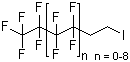 Alkyl iodides, C4-20, γ-ω-perfluoro