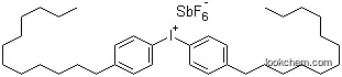 Molecular Structure of 71786-70-4 (Bis(4-dodecylphenyl)iodonium hexaflurorantimonate)