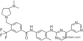 Molecular Structure of 859212-16-1 (Bafetinib)