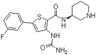 Molecular Structure of 860352-01-8 (AZD 7762)