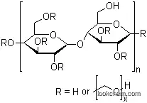 Molecular Structure of 9004-62-0 (Hydroxyethyl Cellulose)