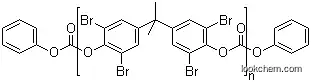 Molecular Structure of 94334-64-2 (TBBPA carbonate oligomer BC52)