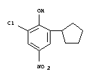 2-chloro-6-cyclopentyl-4-nitrophenol