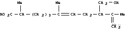Molecular Structure of 71051-84-8 (9-Hydroxymethyl-2,6,10-trimethyl-6,10-undecadienoic acid)
