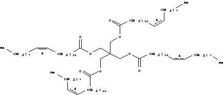 Molecular Structure of 83198-00-9 ((Z,Z)-2,2-bis[(docos-13-enoyloxy)methyl]propane-1,3-diyl bis[(Z)-docos-13-enoate])