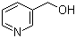 Molecular Structure of 100-55-0 (3-Pyridinemethanol)