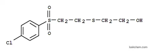 Molecular Structure of 175201-61-3 (2-((2-[(4-CHLOROPHENYL)SULFONYL]ETHYL)THIO)ETHAN-1-OL)