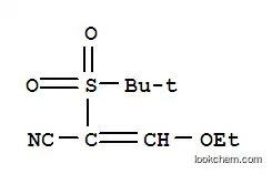 Molecular Structure of 175201-67-9 (2-(TERT-BUTYLSULFONYL)-3-ETHOXYACRYLONITRILE)