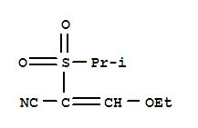 3-ETHOXY-2-(ISOPROPYLSULFONYL)ACRYLONITRILE