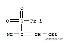 Molecular Structure of 175201-71-5 (3-ETHOXY-2-(ISOPROPYLSULFONYL)ACRYLONITRILE)