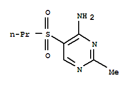2-METHYL-5-(PROPYLSULFONYL)PYRIMIDIN-4-AMINE