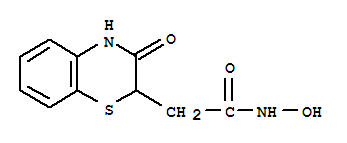 N-hydroxy-2-(3-oxo-4H-1,4-benzothiazin-2-yl)acetamide