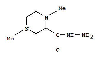 1,4-DIMETHYLPIPERAZINE-2-CARBOHYDRAZIDECAS