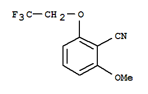 2-Methoxy-6-(2,2,2-trifluoroethoxy)benzonitrile 175204-03-2