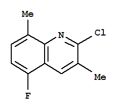 2-CHLORO-5-FLUORO-3,8-DIMETHYLQUINOLINE