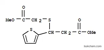 Molecular Structure of 175276-43-4 (METHYL 3-[(2-METHOXY-2-OXOETHYL)THIO]-3-(2-THIENYL)PROPANOATE)