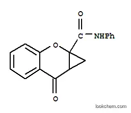 Molecular Structure of 177610-84-3 (Benzo[b]cyclopropa[e]pyran-1a(1H)-carboxamide,7,7a-dihydro-7-oxo-N-phenyl-)