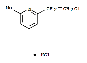 Pyridine,2-(2-chloroethyl)-6-methyl-, hydrochloride (1:1)