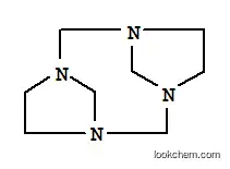 Molecular Structure of 18304-79-5 (1,3,6,8-tetraazatricyclo[6.2.1.13,6]dodecane, stereoisomer)
