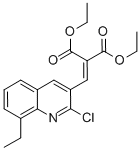 2-Chloro-8-ethyl-3-(2,2-diethoxycarbonyl)vinylquinoline