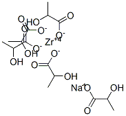 tetrasodium; 2-oxidopropanoate; zirconium(4+)