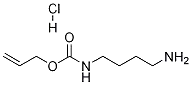 Molecular Structure of 1049722-10-2 (ALLYL N-(4-AMINOBUTYL)CARBAMATE HYDROCHLORIDE)