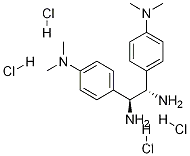 Molecular Structure of 1052707-21-7 ((1S,2S)-1,2-Bis(4-dimethylaminophenyl)-1,2-ethanediamine  tetrahydrochloride)