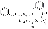 2,4-BIS-(BENZYLOXY)-5-(5,5-DIMETHYL-[1,3,2]-DIOXABORINAN-2-YL)PYRIMIDINE